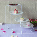 fruit plate cake showing stand